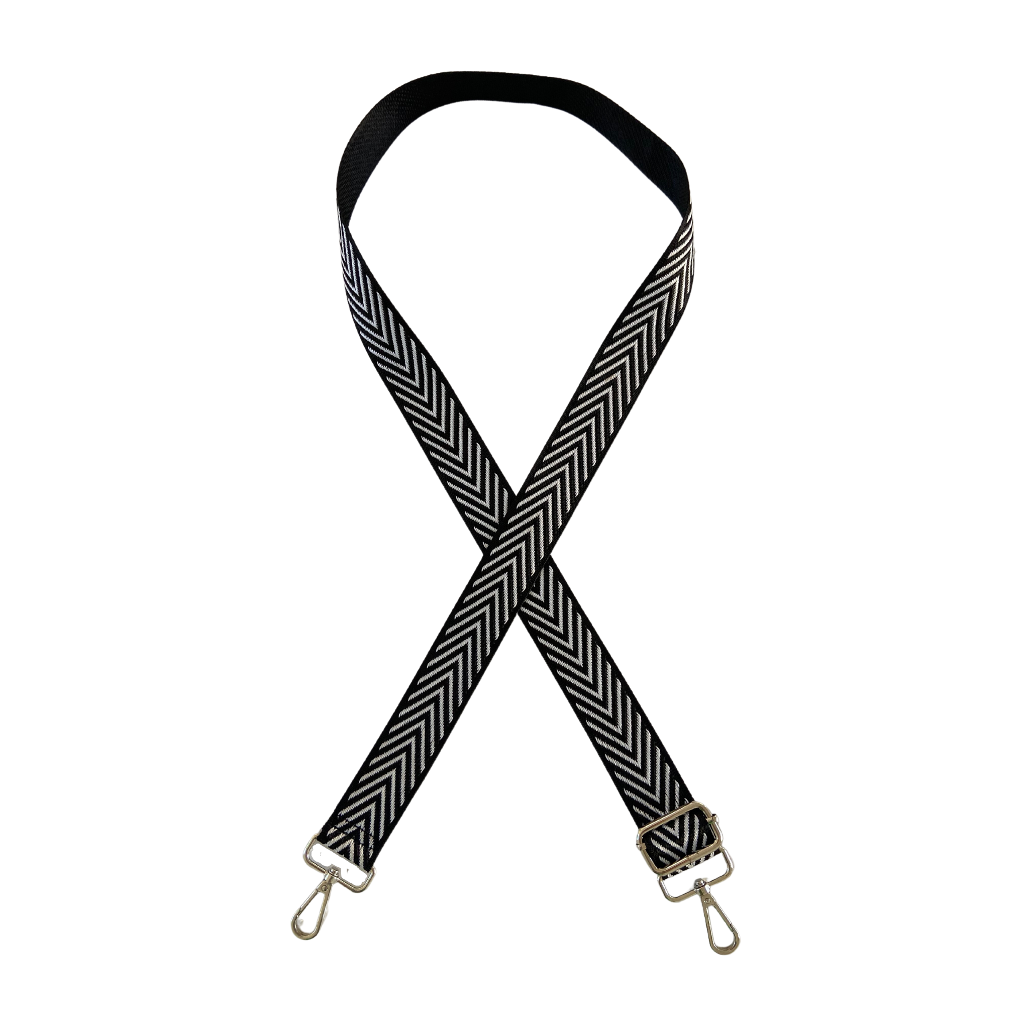 Strap Black And White Chevron – Griller And Rose